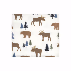 Hudson Baby 10208884_MOOSEBEAR_ONESIZE baby blanket Boy