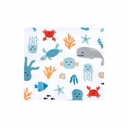 Hudson Baby 10208886_SEACHARACTERS_ONESIZE baby blanket Boy