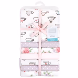 Hudson Baby 10208907_TEAPARTY_ONESIZE baby blanket Girl