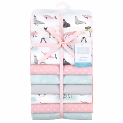 Hudson Baby 10209090_GIRLARCTICANIMALS_ONESIZE baby blanket Girl