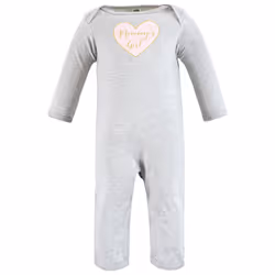 Hudson Baby Unisex Baby Cotton Coveralls  Girl-Mommy  6-9 Months