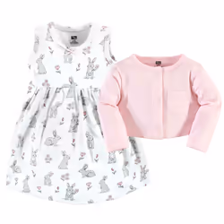 Hudson Baby 10112200_BUNNYFLORAL_5T, Child, Female, 5T