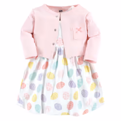 Hudson Baby 10112210_EASTEREGGS_2T, Child, Female, 2T