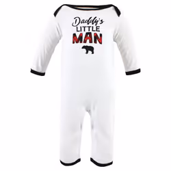 Hudson Baby Girls Unisex Cotton Coveralls  Buffalo Plaid Family  0-3 Months  Buffalo Plaid Family  0-3 Months US