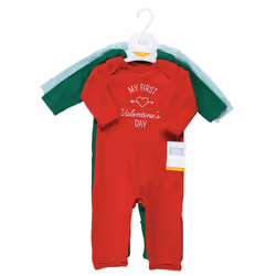 Hudson Baby 10112572_VALENTINEEASTER_6-9M baby bodysuit/one-piece
