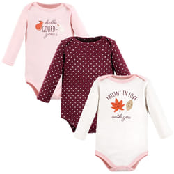 Hudson Baby Unisex Baby Cotton Long-Sleeve Bodysuits  Fall  9-12 Months