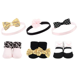Hudson Baby 10413247_GOLDSEQUIN_ONESIZE clothing variety pack