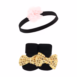 Hudson Baby 10413247_GOLDSEQUIN_ONESIZE clothing variety pack