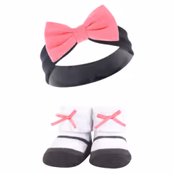 Hudson Baby 10413250_PINKCHARCOAL_ONESIZE clothing variety pack