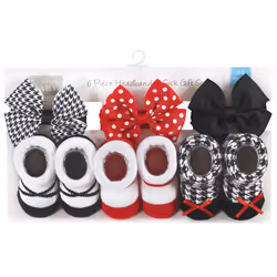 Hudson Baby 10713546_REDHOUNDSTOOTH_ONESIZE clothing variety pack