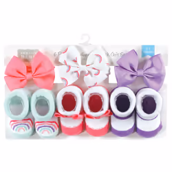 Hudson Baby 10713547_RAINBOW_ONESIZE clothing variety pack