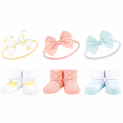 Hudson Baby 10713549_LEMON_ONESIZE, Hat, Socks, Female, Child, One Size
