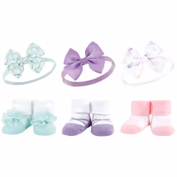 Hudson Baby 10713550_MERMAID_ONESIZE, Hat, Socks, Female, Child, One Size