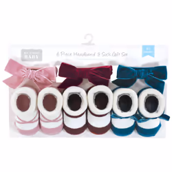 Hudson Baby 10413565_BURGUNDYTEAL_ONESIZE clothing variety pack