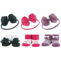 Hudson Baby 10413572_GREENPURPLE_ONESIZE clothing variety pack