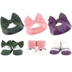 Hudson Baby 10413576_PURPLEGREEN_ONESIZE clothing variety pack