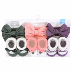 Hudson Baby 10413576_PURPLEGREEN_ONESIZE clothing variety pack