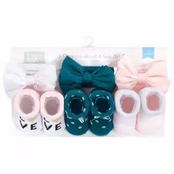 Hudson Baby 10713577_TEALPINK_ONESIZE clothing variety pack