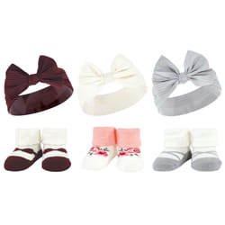 Hudson Baby 10713579_BURGUNDYGRAY_ONESIZE clothing variety pack