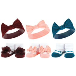 Hudson Baby 10713582_BURGUNDYTEAL_ONESIZE clothing variety pack