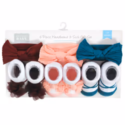 Hudson Baby 10713582_BURGUNDYTEAL_ONESIZE clothing variety pack