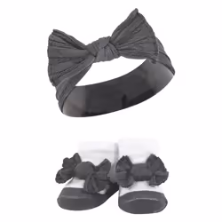 Hudson Baby 10713585_BLACKWILDROSELEOPARD_ONESIZE clothing variety pack