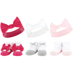 Hudson Baby 10713587_PINKWHITE_ONESIZE clothing variety pack