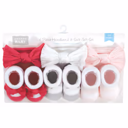 Hudson Baby 10713587_PINKWHITE_ONESIZE clothing variety pack