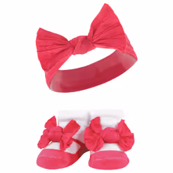 Hudson Baby 10713587_PINKWHITE_ONESIZE clothing variety pack