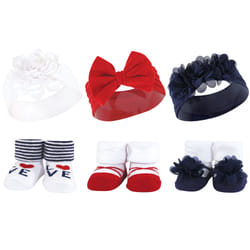 Hudson Baby 10413596_NAVYRED_ONESIZE clothing variety pack