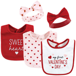 Hudson Baby 10513676_VALENTINESWEETHEART_0-9M clothing variety pack