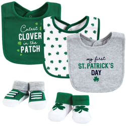 Hudson Baby 10513686_CUTESTCLOVER_0-9M baby bib