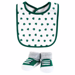 Hudson Baby 10513686_CUTESTCLOVER_0-9M baby bib