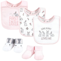 Hudson Baby 10513691_SOMEBUNNY_0-9M baby bib