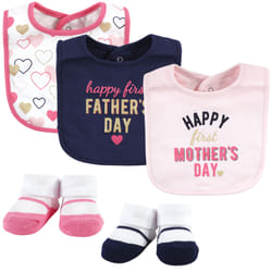 Hudson Baby 10513702_GIRLMOTHERSFATHERSDAY_ONESIZE baby bib