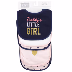 Hudson Baby 10513712_DADDYSLITTLEGIRL_ONESIZE baby bib