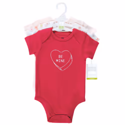 Hudson Baby 10113725_BEMINEVALENTINE_0-3M baby bodysuit/one-piece