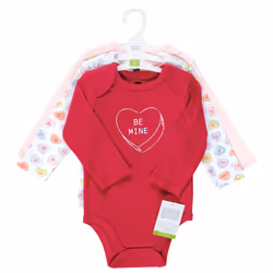 Hudson Baby 10113801_BEMINEVALENTINE_3-6M baby bodysuit/one-piece