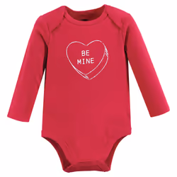 Hudson Baby 10113801_BEMINEVALENTINE_3-6M baby bodysuit/one-piece