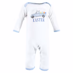 Hudson Baby 10113861_EASTERTRUCK_0-3M baby bodysuit/one-piece