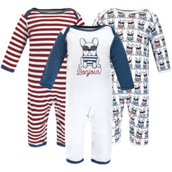 Hudson Baby 10114278_FRENCHDOG_0-3M baby bodysuit/one-piece