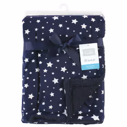 Hudson Baby 10214296_NAVYSTAR_ONESIZE baby blanket Boy/Girl