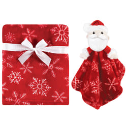 Hudson Baby 11114429_SANTASNOWFLAKE_ONESIZE baby blanket Boy/Girl