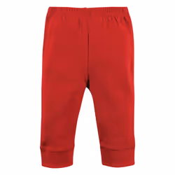 Hudson Baby Unisex Baby Cotton Pants and Leggings  Gold Snowflake  12-18 Months