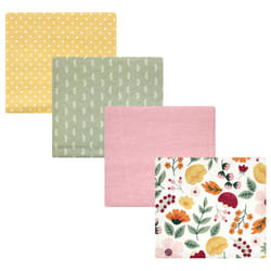 Hudson Baby Unisex Baby Cotton Flannel Receiving Blankets  Fall Botanical  One Size