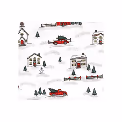 Hudson Baby 10214620_CHRISTMASSCENE_ONESIZE baby blanket Boy/Girl