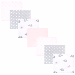 Hudson Baby 10214638_PINKGRAYELEPHANT_ONESIZE, Girl