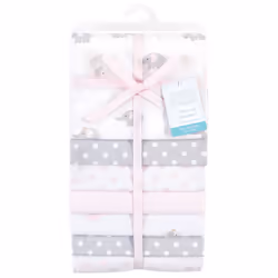 Hudson Baby 10214638_PINKGRAYELEPHANT_ONESIZE baby blanket Girl
