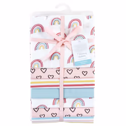 Hudson Baby 10214639_MODERNRAINBOW_ONESIZE baby blanket Girl