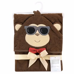 Hudson Baby 10314875_DAPPERMONKEY_ONESIZE baby towel Cotton